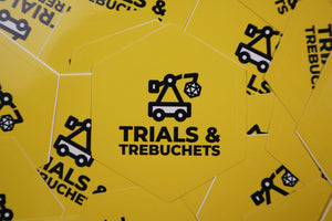 Trials & Trebuchets Logo Sticker